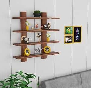 4 SETS OF DIY CLASSIC PRO-CLASSIC METAL WALL SHELF