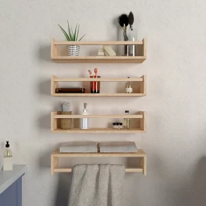 4  SETS OF DIY PRO CLASSIC PRO-CLASSIC METAL WALL SHELF